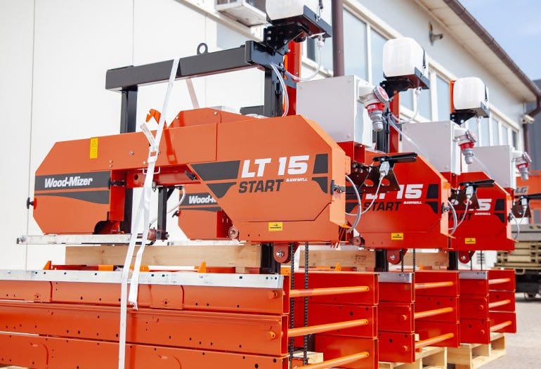 Wood-Mizer LT15START sawmill